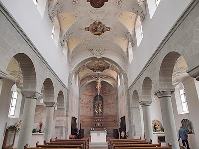 Insel Reichenau: Kirchenschiff St.Peter und Paul