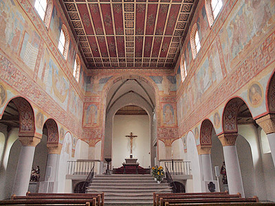 Insel Reichenau: Kirchenmalereien St. Georg