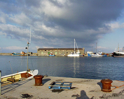 Der Hafen Kilcronan