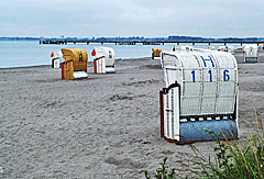 Strandkörbe in Großenbrode 