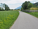 Radweg im Mölltal nach Möllbrücke