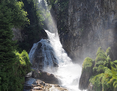 Felsspalte Wasserfall Bad Gastein