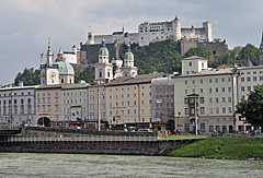 Skyline von Salzburg