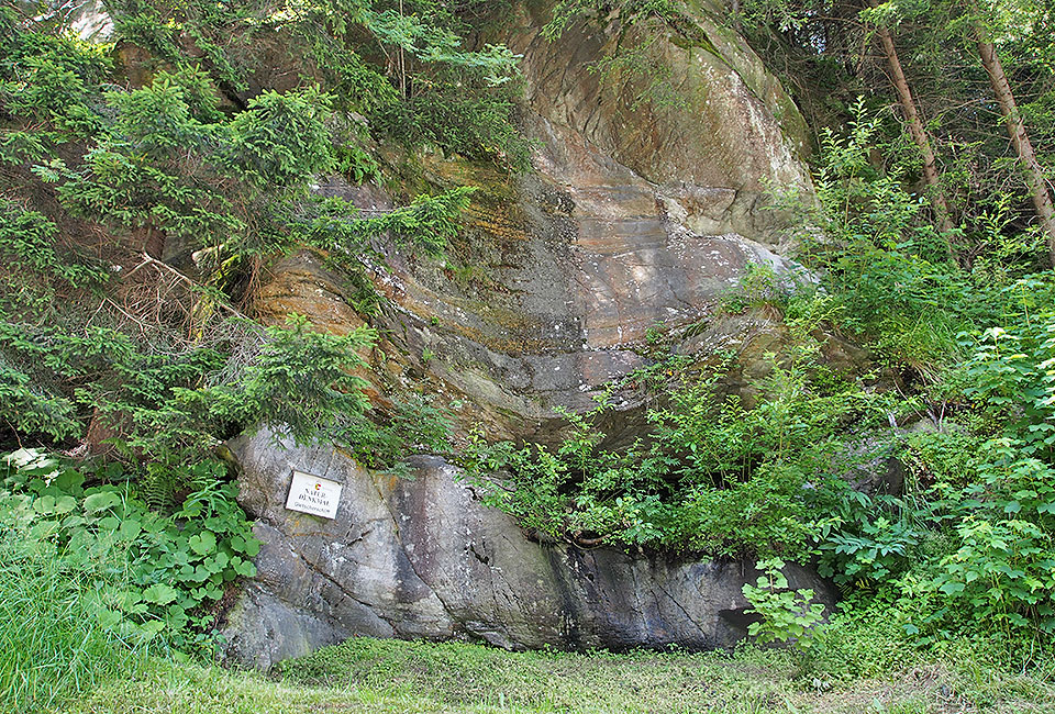 Naturdenkmal Gletscherschliff