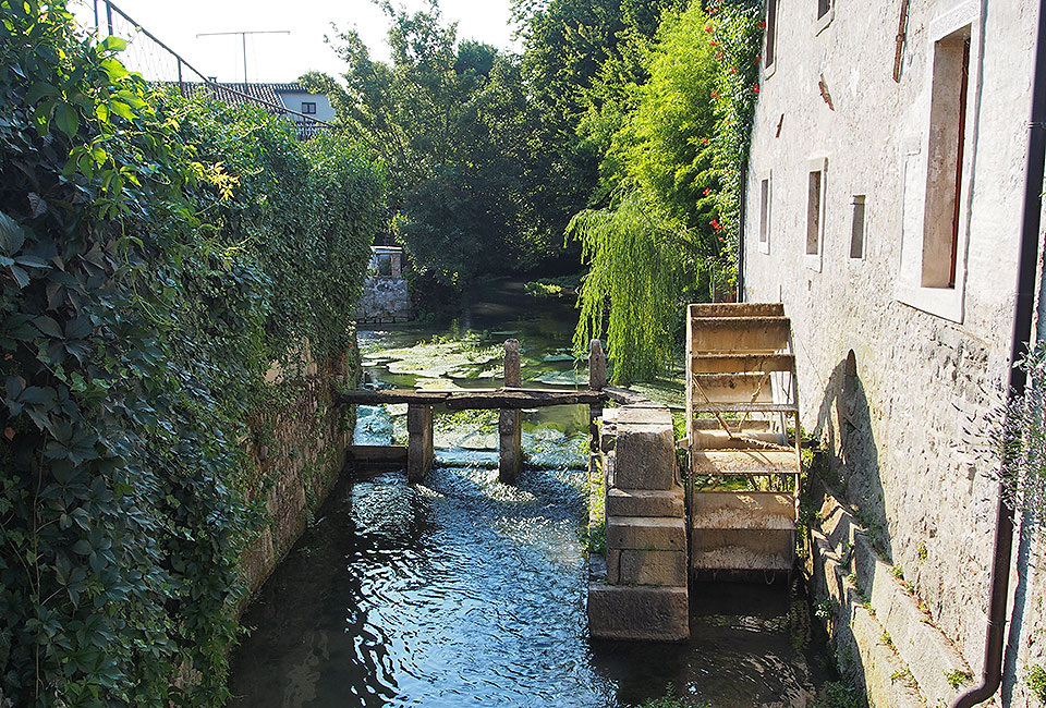 Alte Mühle in Strassoldo