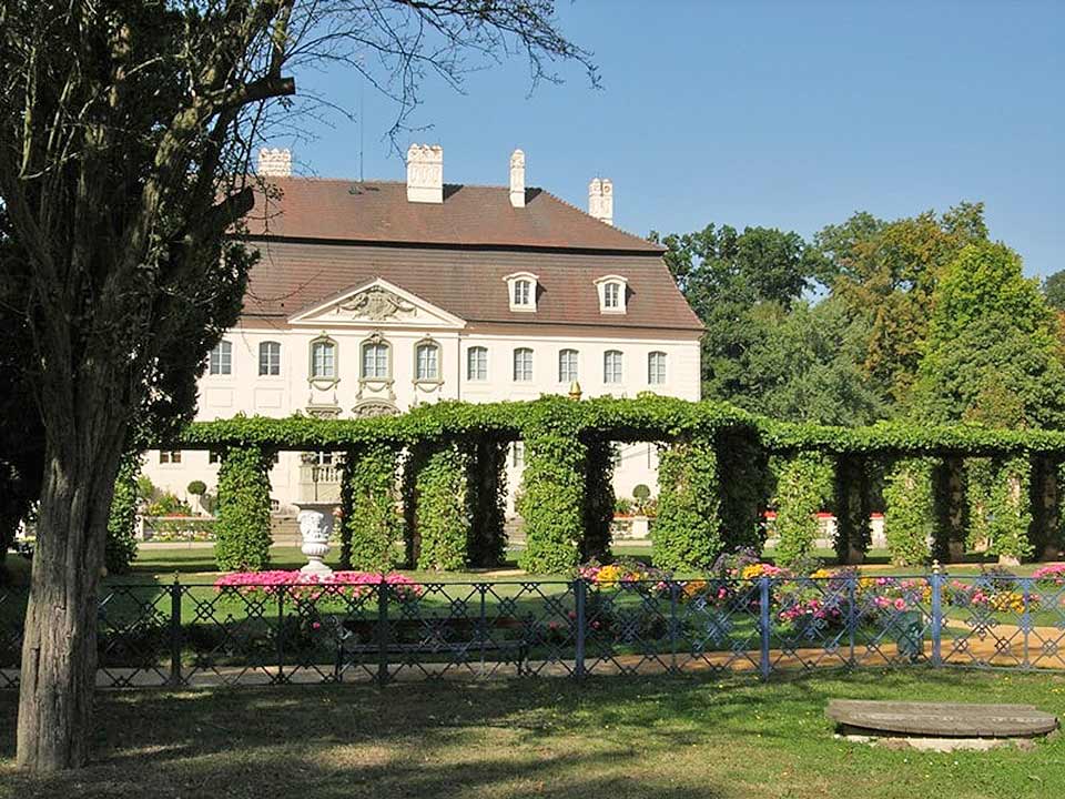 ranitzer Schloss im Park von Cottbus