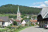 Kirchturm in Vöhrenbach