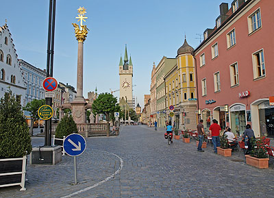 Stadtplatz in Straubing
