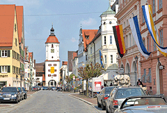 Königstraße in Dillingen