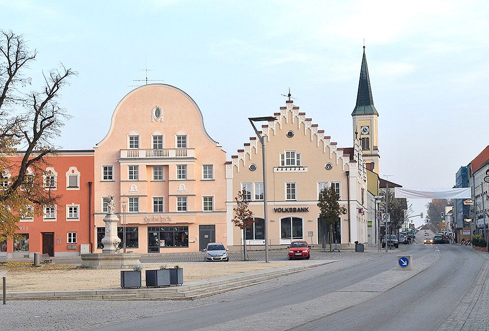 Stadtplatz von Osterhofen
