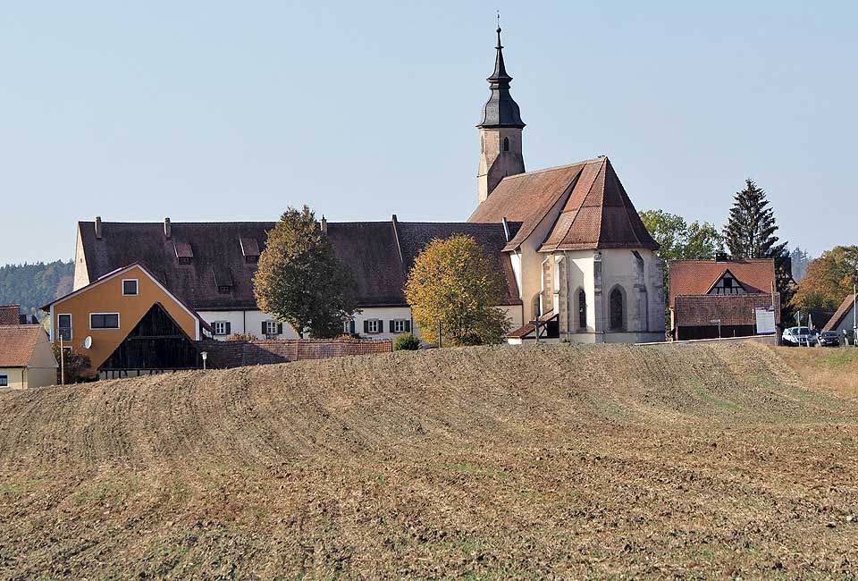 Blick auf das Kloster Sulz