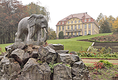 Schlosspark in Gersfeld