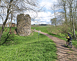 Überreste der Burg Kalden