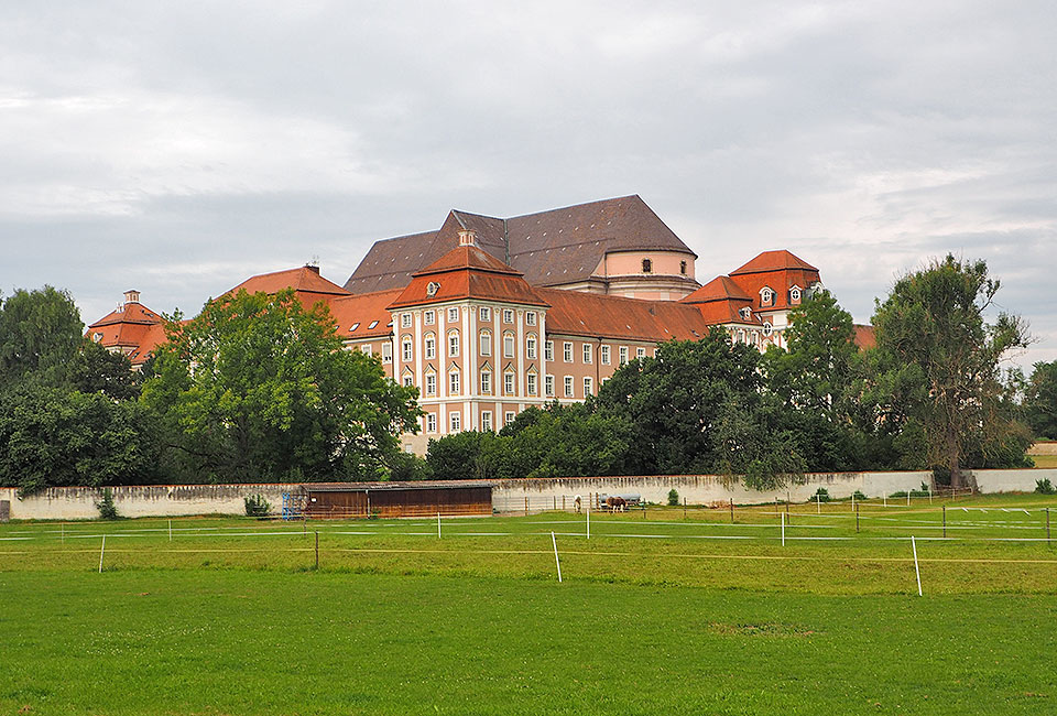 Kloster Wiblingen von hinten