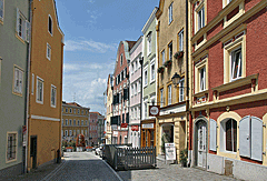 Barocke Bürgerhäuser in Schärding