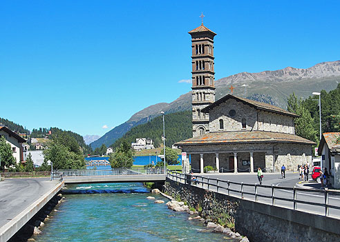 Kirche St. Karl in  St. Moritz