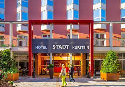 Innradweg: Hotel Stadt Kufstein