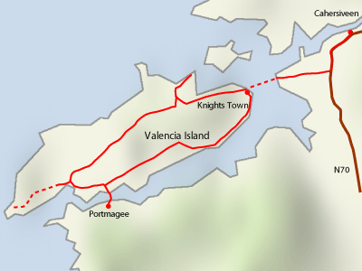 Karte Glanmorelake
