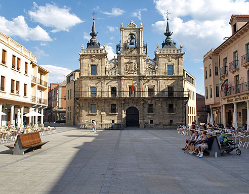 Das Rathaus von Astorga