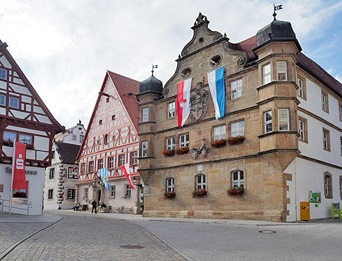 Schloss am Marktplatz in Wolframs-Eschenbach