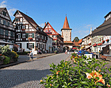 Beliebter Blick in  Gengenbach