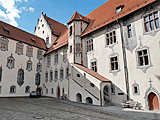Füssen: Innenhof des Schlosses