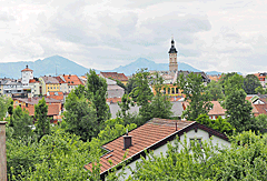 Skyline von Traunstein