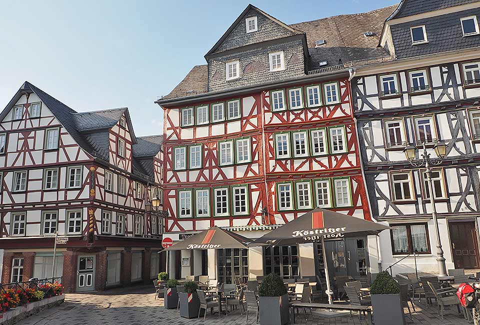 Historische Fachwerkhäuser in Wetzlar
