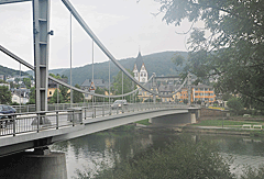 Blick über die Lahnbrücke