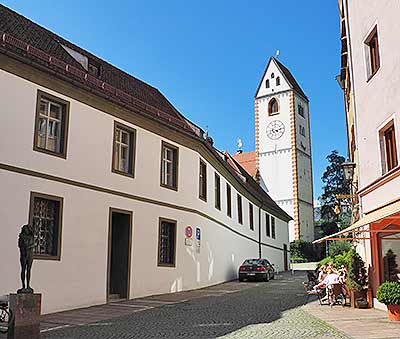 Altstadt in Füssen Kloster Mang
