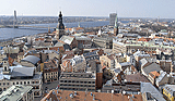 Riga: Blick auf die Altstadt
