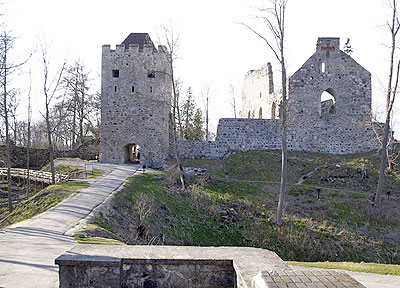 Lettland: Überreste der ehemaligen Ordensburg
