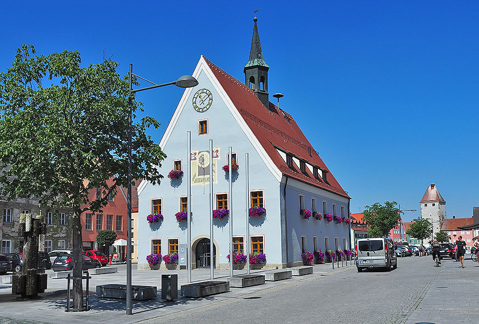 Stadtplatz in Freystadt