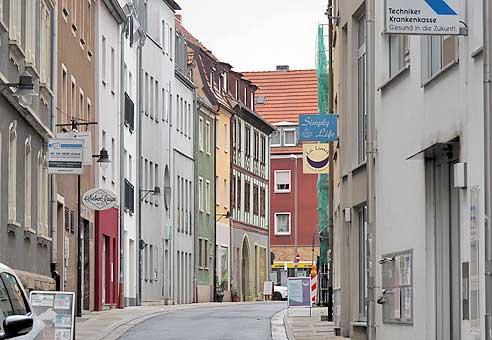 Historische Gassen in Schweinfurt