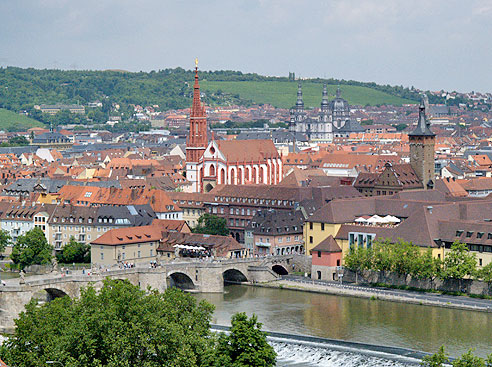 Blick von der Festung Marienberg