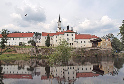 Blick auf die Gesamtanlage des Zisterzienserkloster Vissy Brod