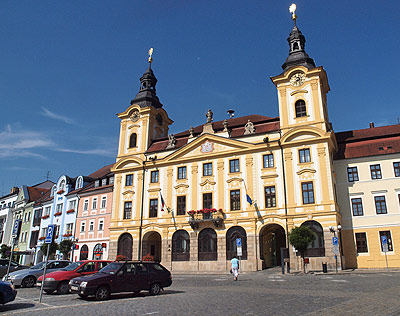 Rathaus in Pisek
