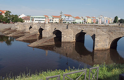 Steinbrücke in Pisek