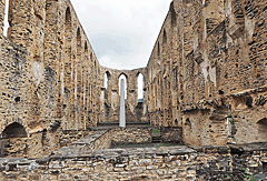 Ruine des Kirchenschiffs