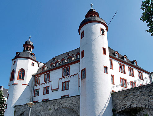 Die "Alte Burg" in Koblenz