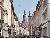 Heidelbergs Fußgängerzone