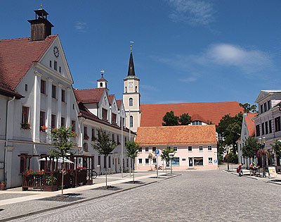 Marktplatz in Rothenburg