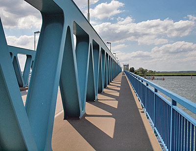 Brücke über das Stettiner Haff