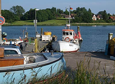 Ostseeküstenradweg: Hafen in Kappeln