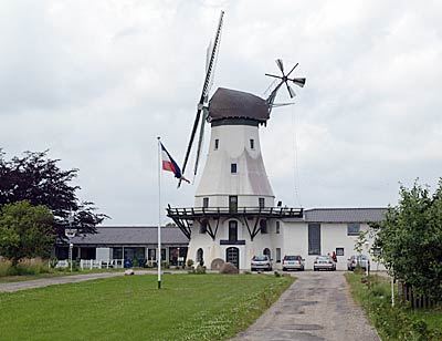 Ostseeküstenradweg: Die Mühle Steinadler