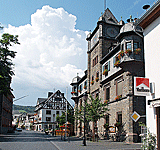Rheintalradweg: Burg Schönburg bei Oberwesel