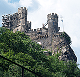 Rheintalradweg: Burg Reichenstein