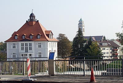 Rheinradweg: Innenstadt von Kehl