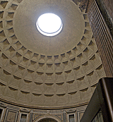 Kuppel des Pantheon, Innen