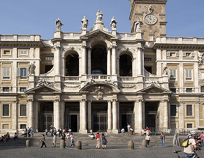 Fassade der Santa Maria Maggiore